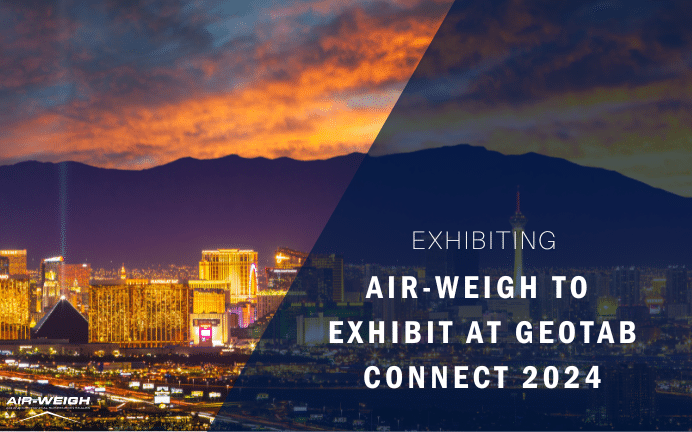 Air-Weigh Showcasing New On-Board Scale Solution, iWeigh®, at Geotab Connect 2024 in Las Vegas, Nevada